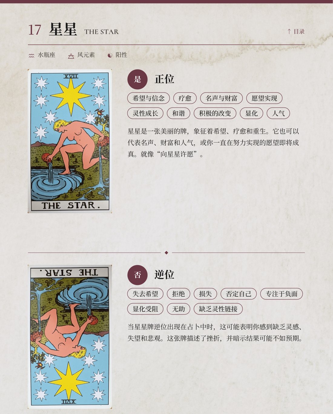 《22钥手册》星星页